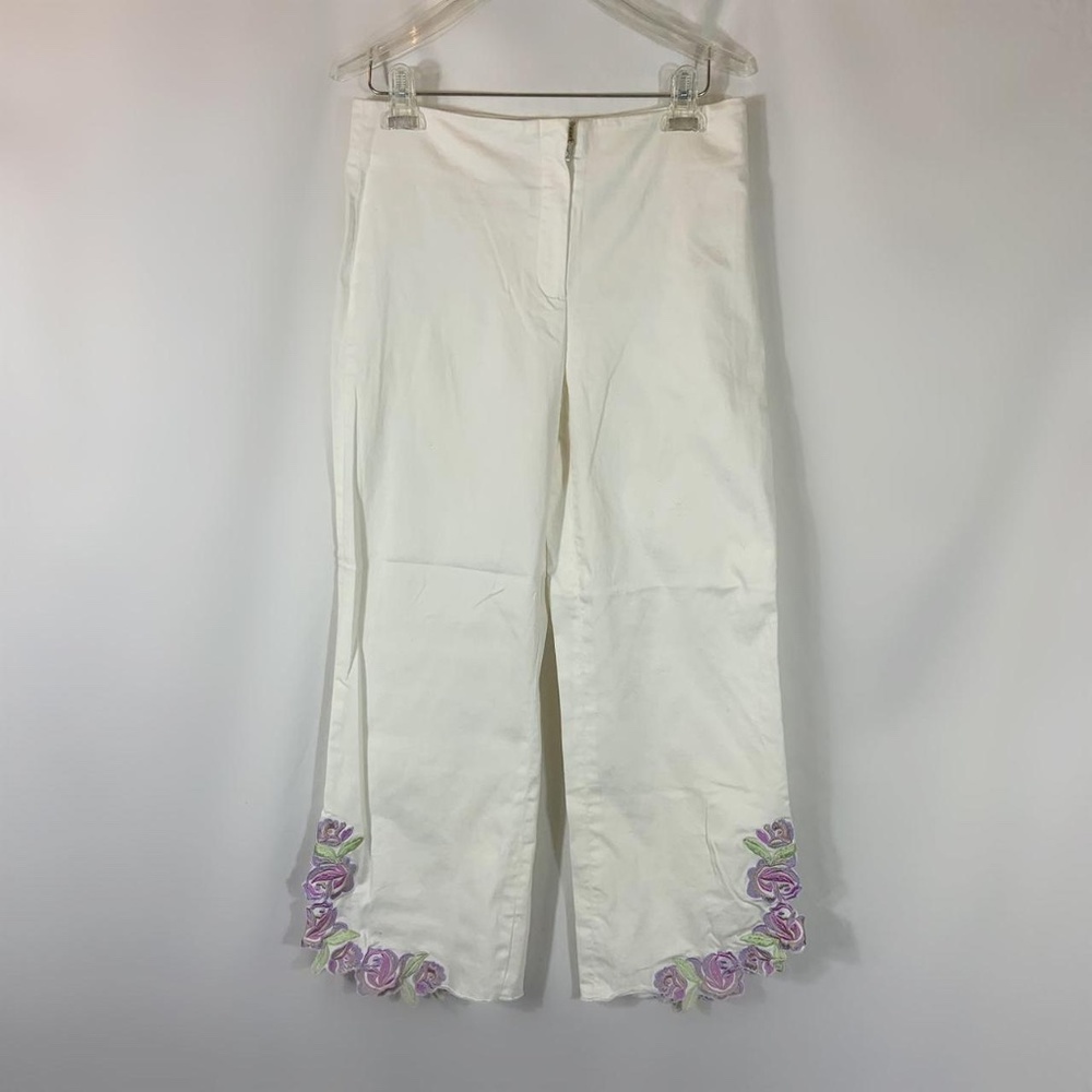 FOCUS EMBROIDERED PANTS